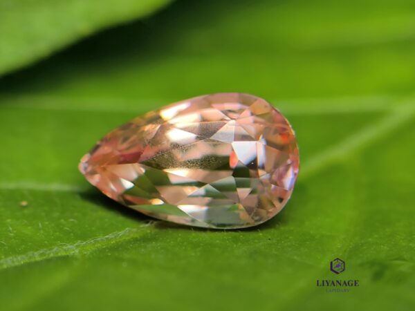 natural Padparadscha sapphire