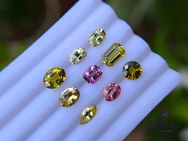 Ceylon Natural Faceted Chrysoberyl & Spinel Collection – Unheated - Image 2