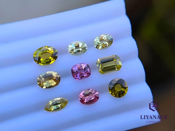 Ceylon Natural Faceted Chrysoberyl & Spinel Collection – Unheated - Image 6