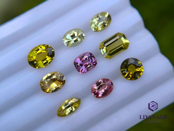 Ceylon Natural Faceted Chrysoberyl & Spinel Collection – Unheated