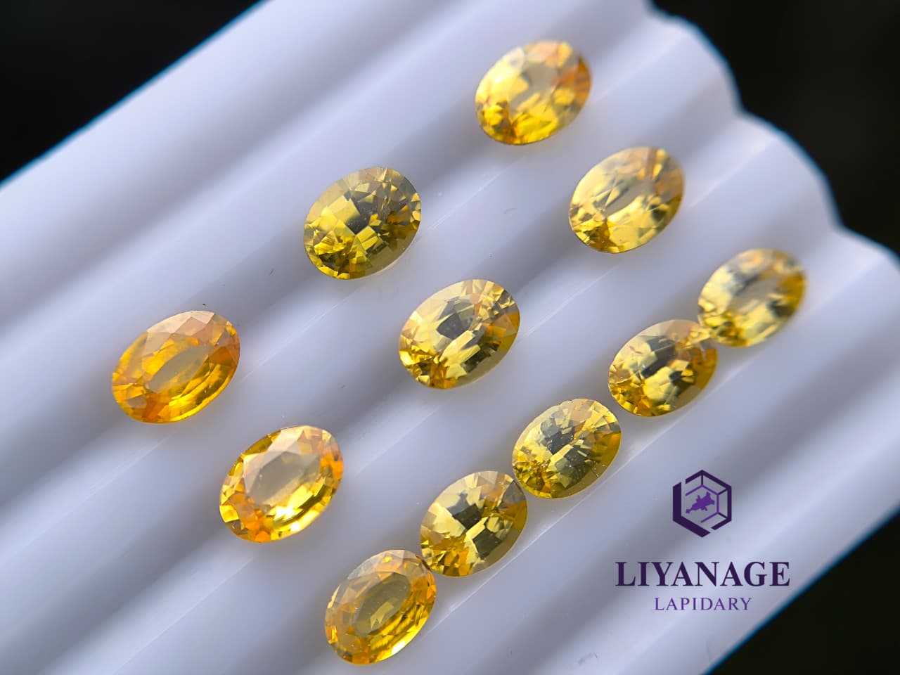 natural orange zircon