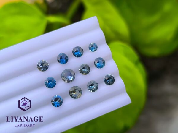 Here’s a vibrant parcel of natural sapphires from Madagascar