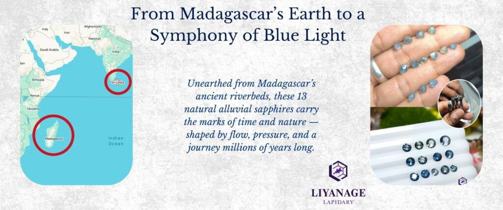 Earth to a Symphony of Blue Light