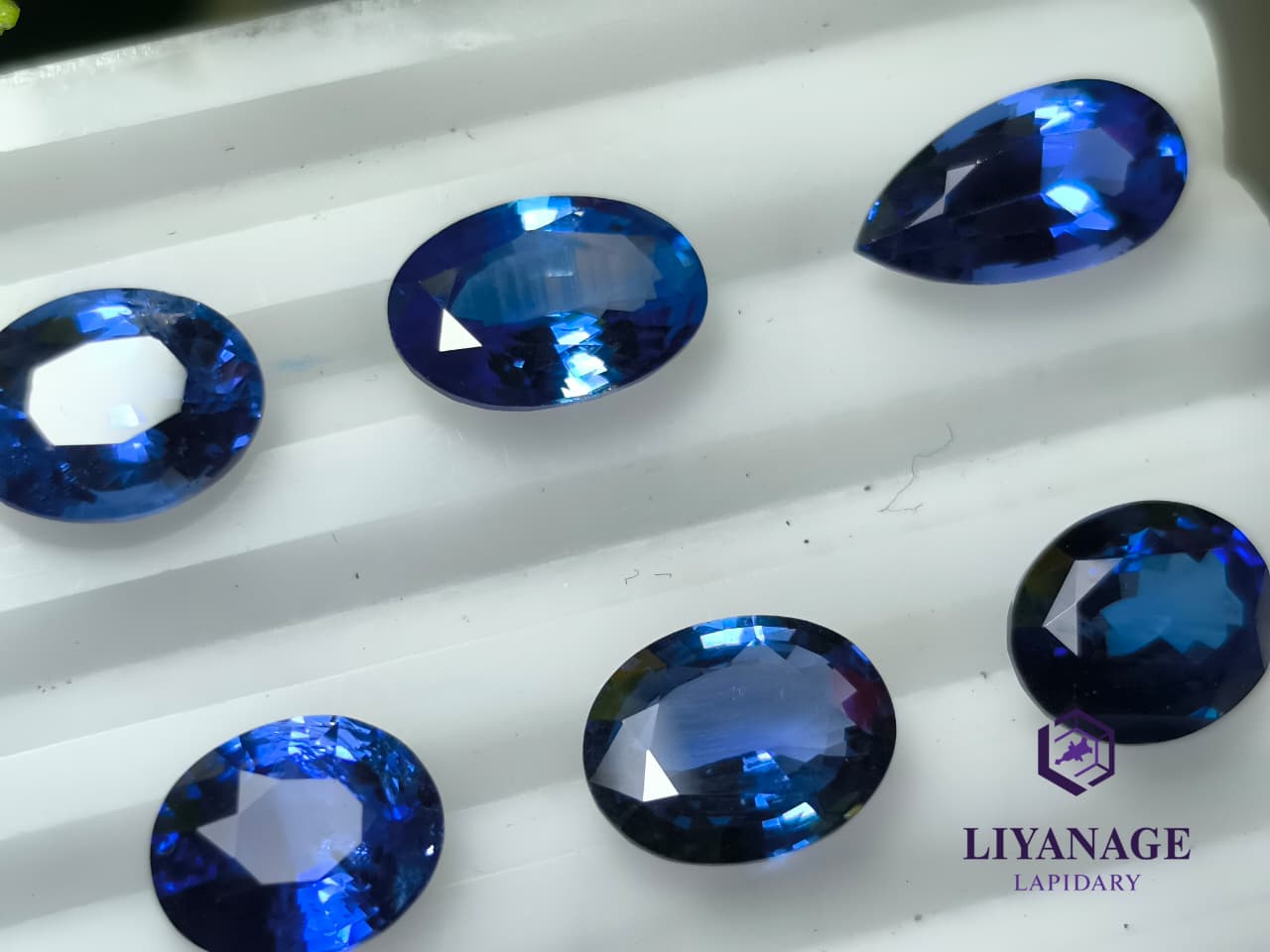 natural Ceylon Blue Sapphires