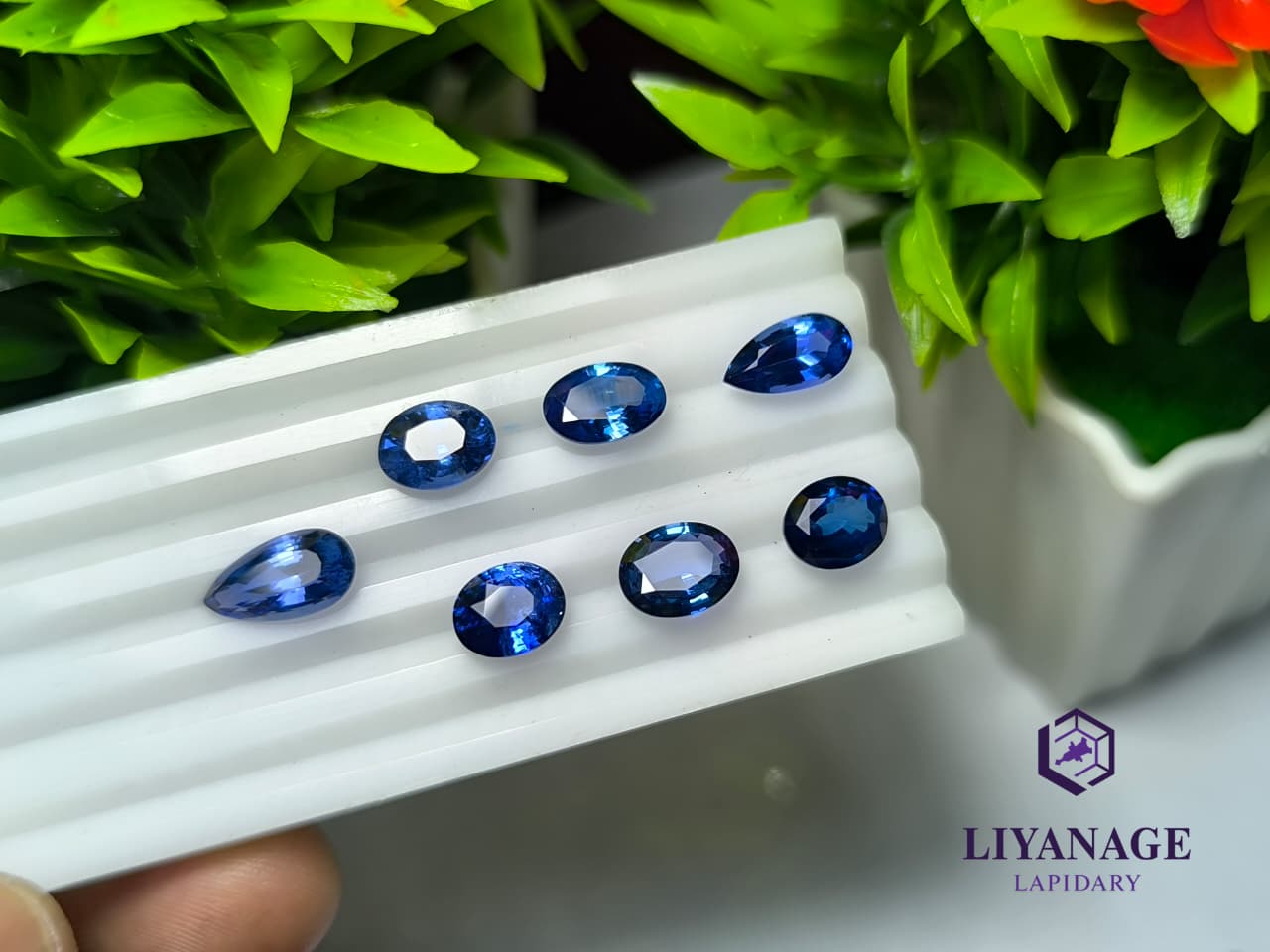 natural Ceylon Blue Sapphires