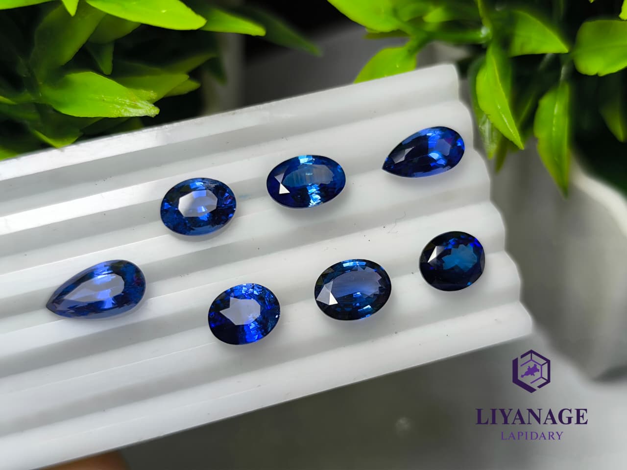 natural Ceylon Blue Sapphires