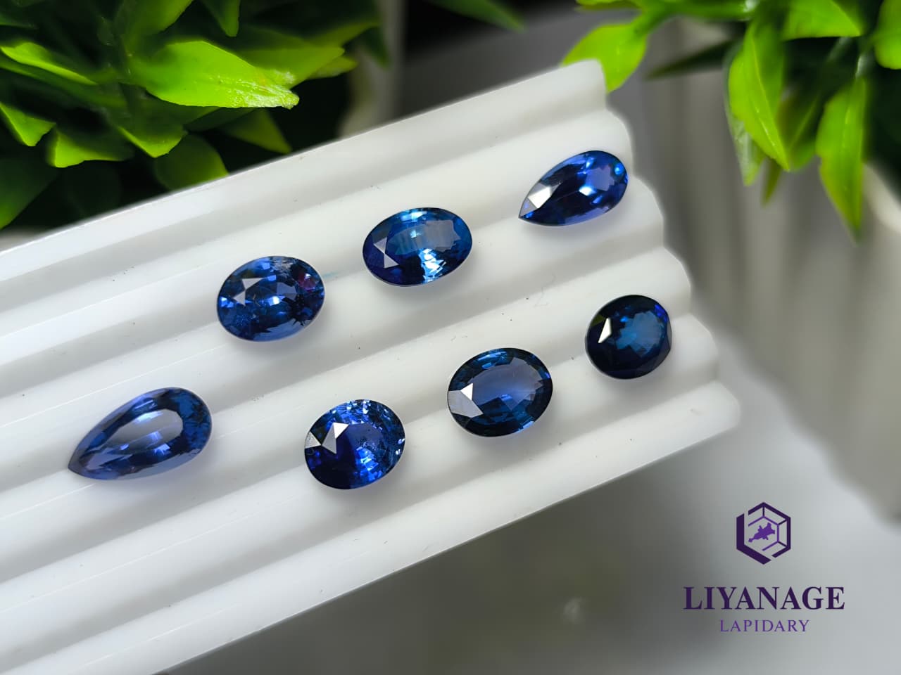 natural Ceylon Blue Sapphires