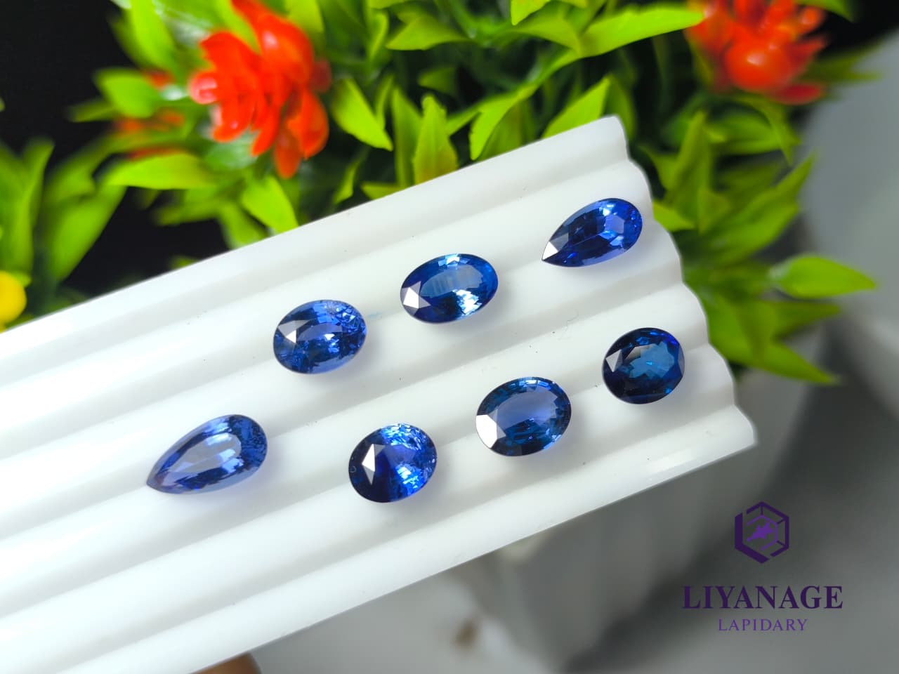 natural Ceylon Blue Sapphires