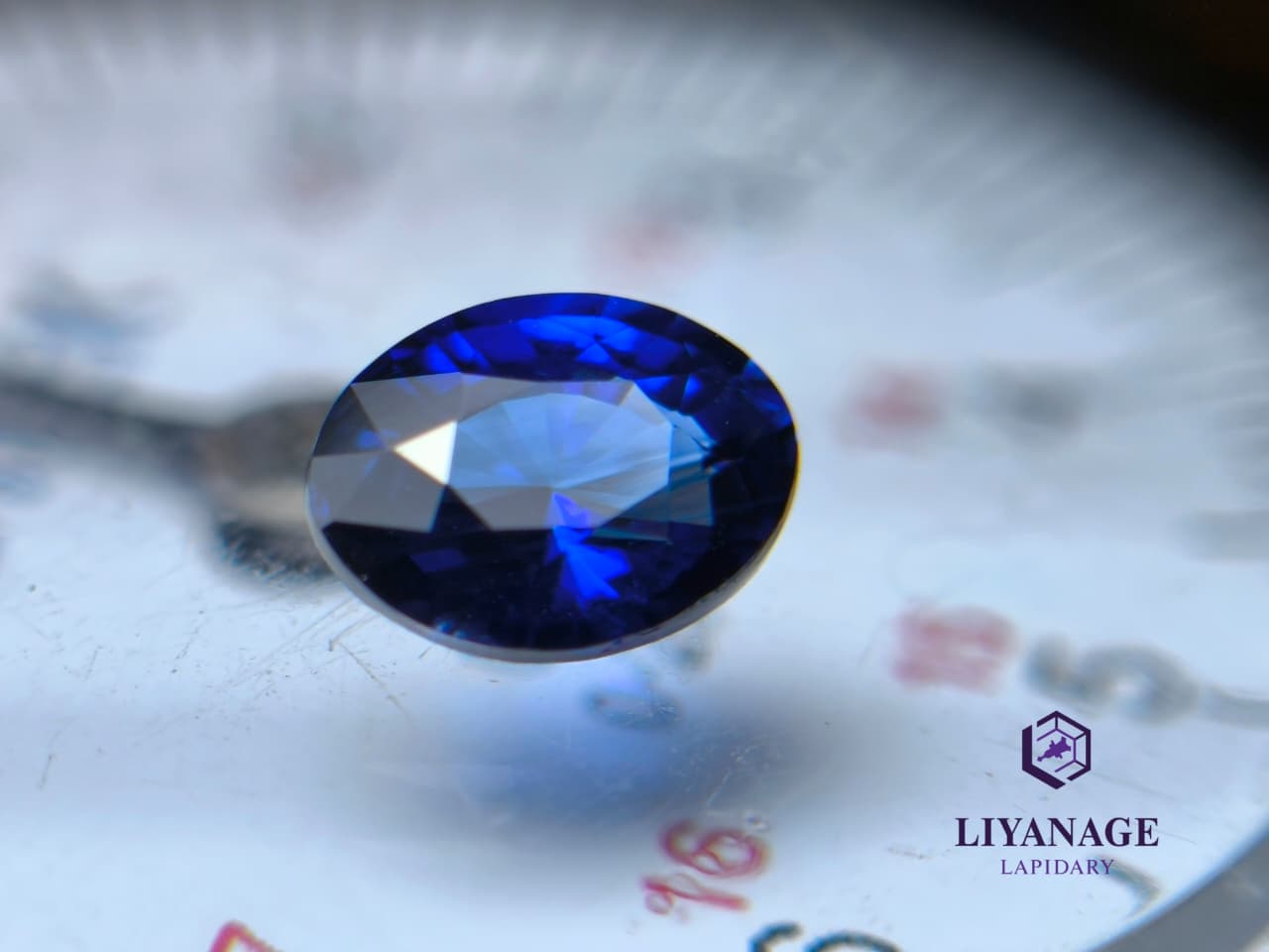 Ceylon Natural Oval Blue Sapphire