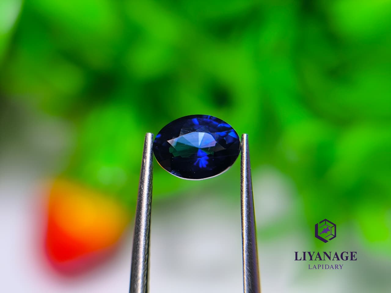 Ceylon Natural Oval Blue Sapphire
