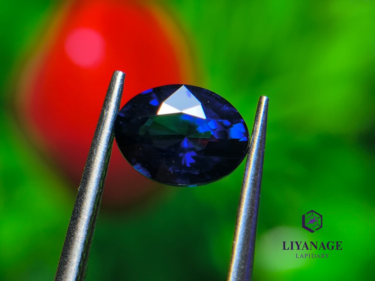 Ceylon Natural Oval Blue Sapphire