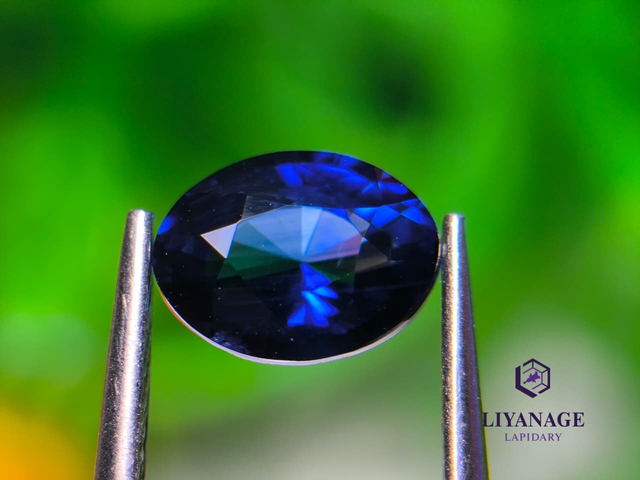 Ceylon Natural Oval Blue Sapphire