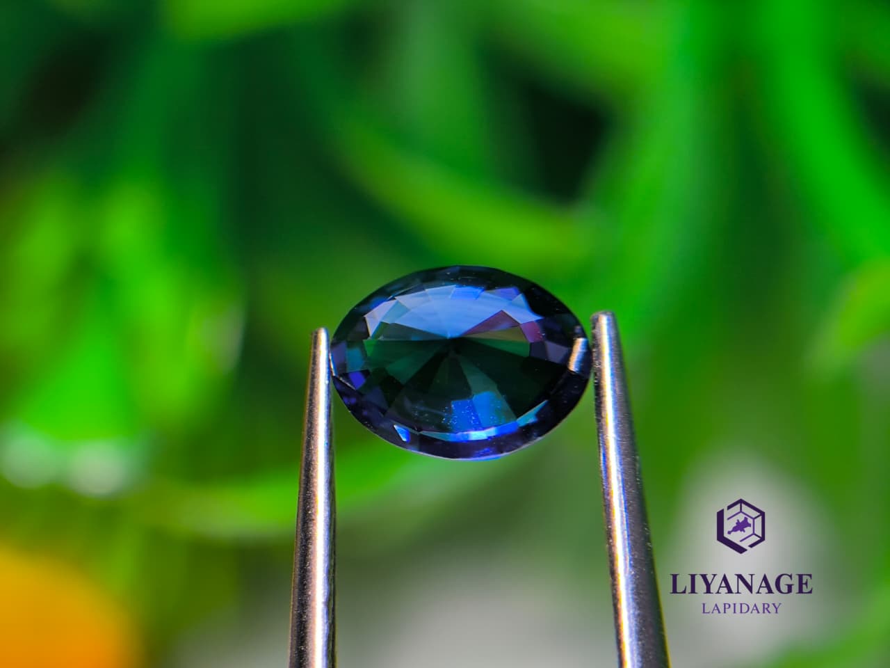 Ceylon Natural Oval Blue Sapphire