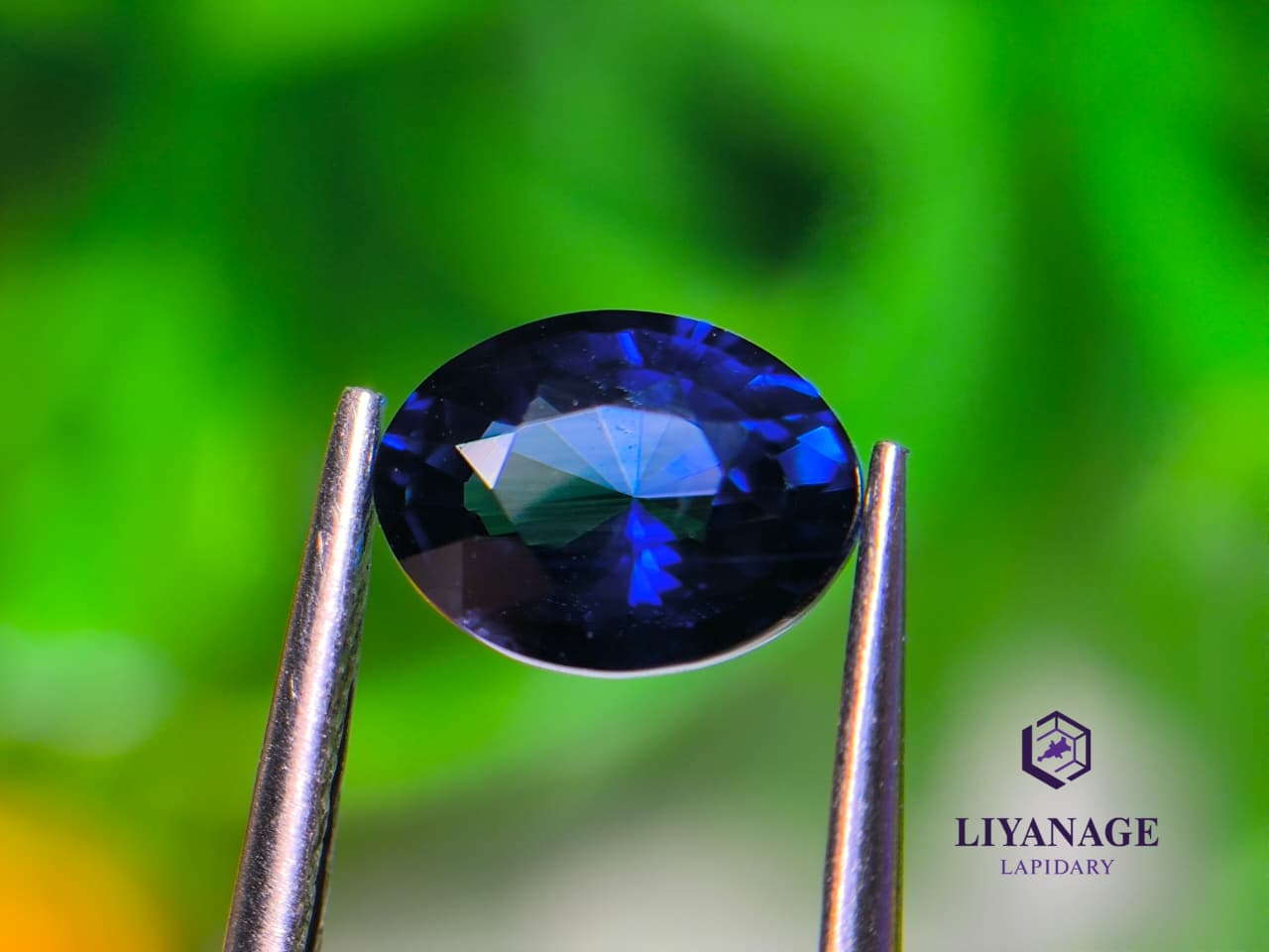 Ceylon Natural Oval Blue Sapphire