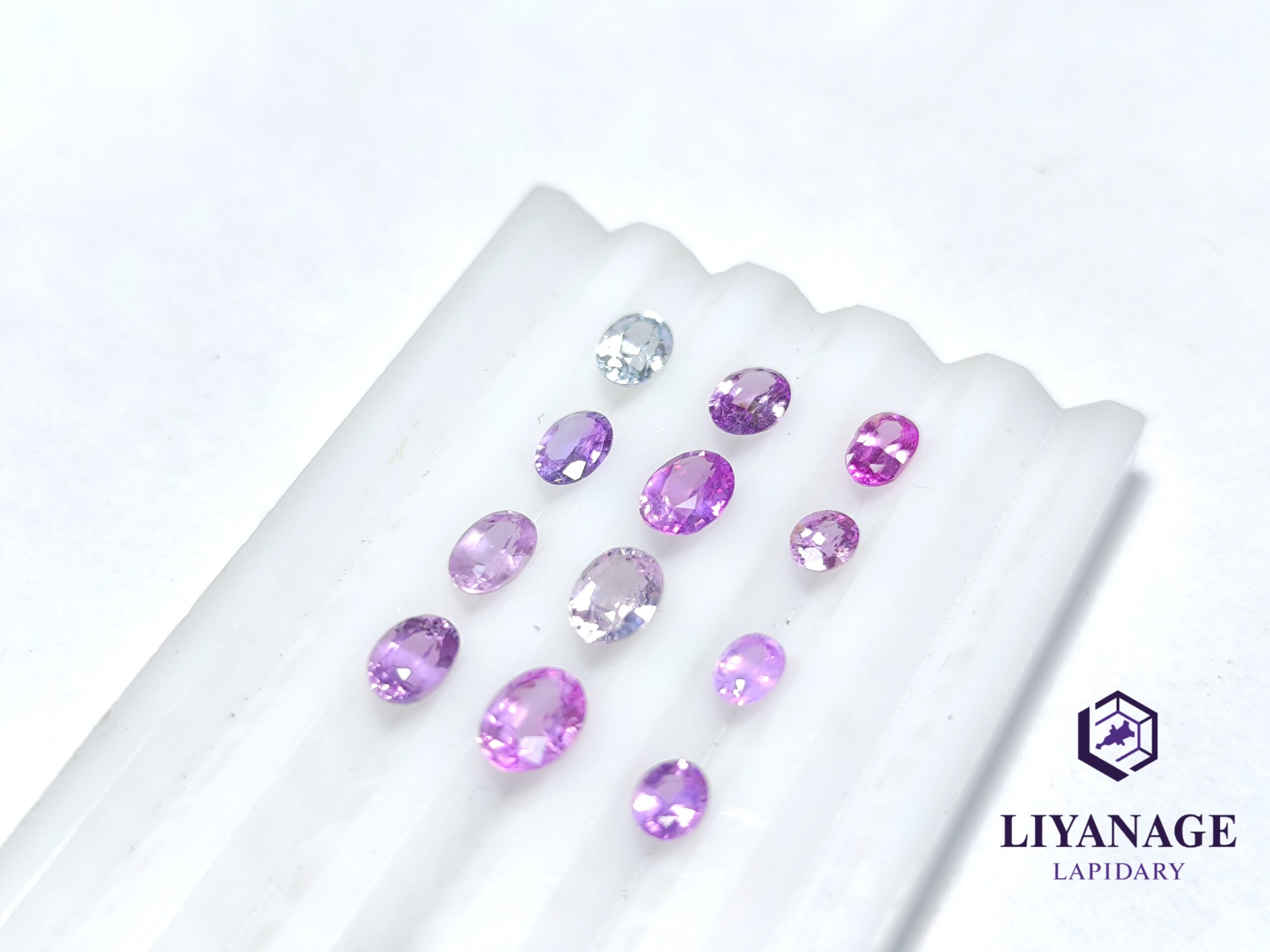 Ceylon Natural Pink & Purple Sapphire Collection
