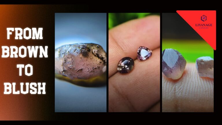From Brown to Blush The Rare Color-Change Journey of a Madagascar Sapphire