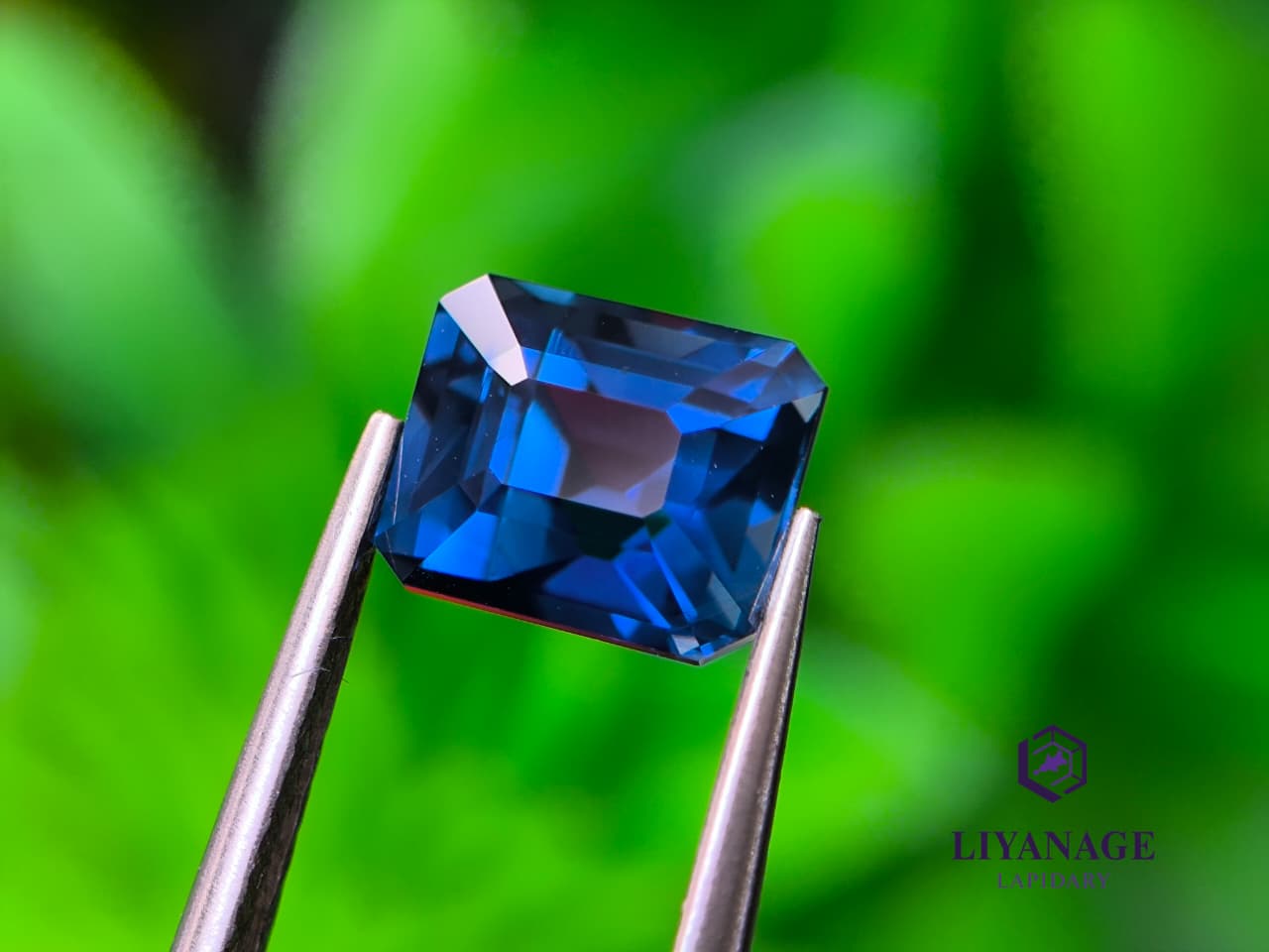 Natural Octagon Blue Sapphire