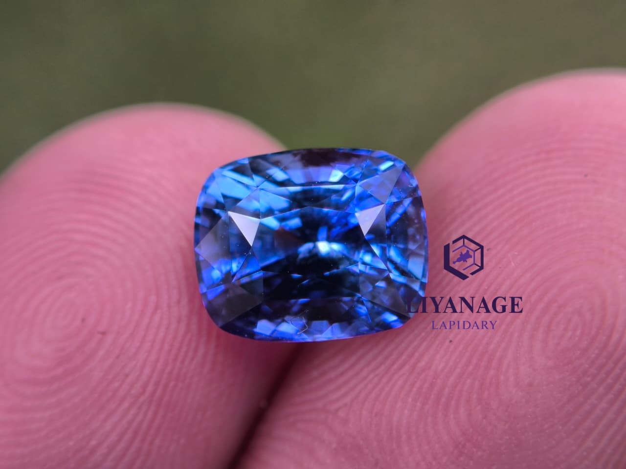 Natural Blue Sapphire 3.32 ct – Cushion Step Cut from Endana Sri Lanka - Image 10