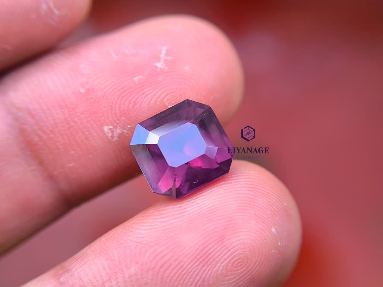 Natural Purple Spinel – 5.87 ct Octagon Cut | Ratnapura Sri Lanka - Image 2