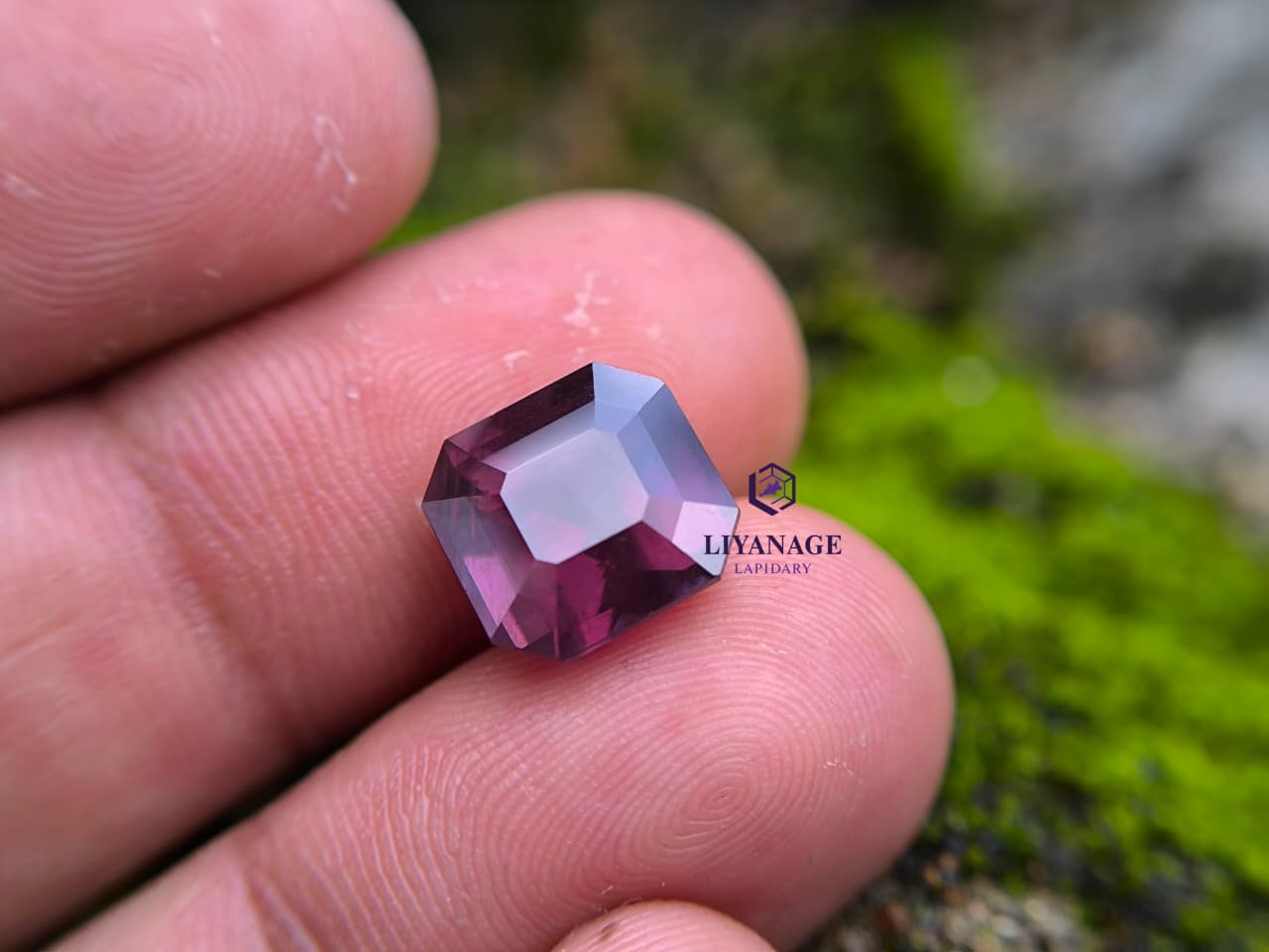 Natural Purple Spinel – 5.87 ct Octagon Cut | Ratnapura Sri Lanka - Image 3