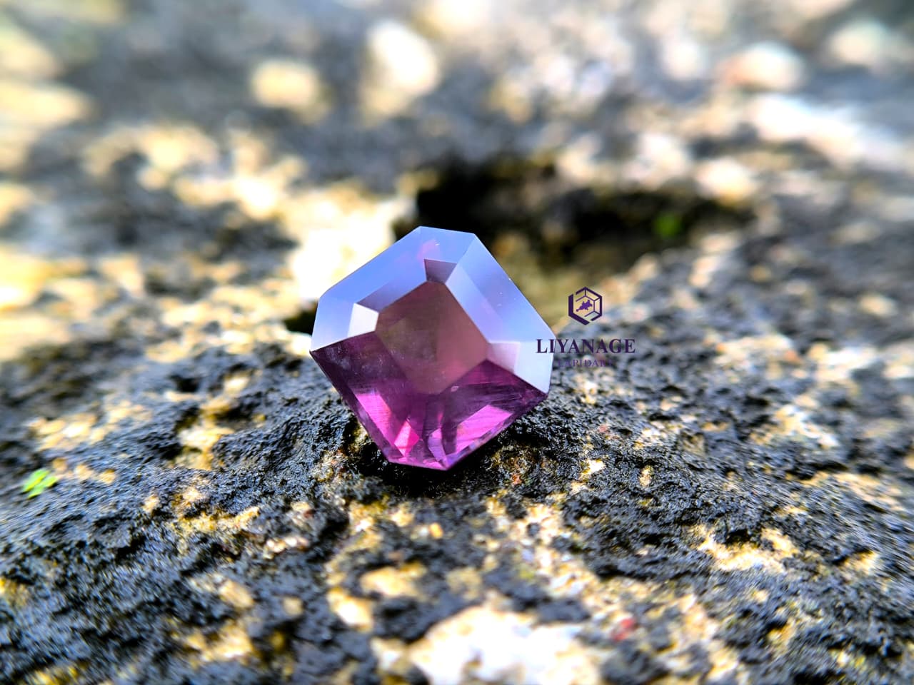 Natural Purple Spinel – 5.87 ct Octagon Cut | Ratnapura Sri Lanka - Image 4