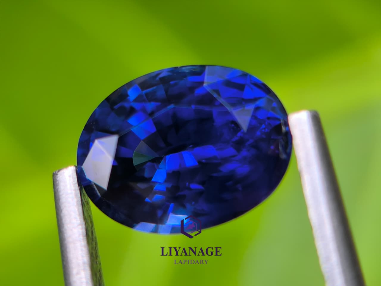Natural Blue Sapphire 1.57 ct – Royal Blue Oval from Ratnapura Sri Lanka - Image 2