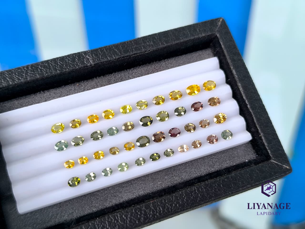 Natural Mixed Color Zircon Collection – 42 pcs Faceted Parcel from Ratnapura Sri Lanka - Image 4