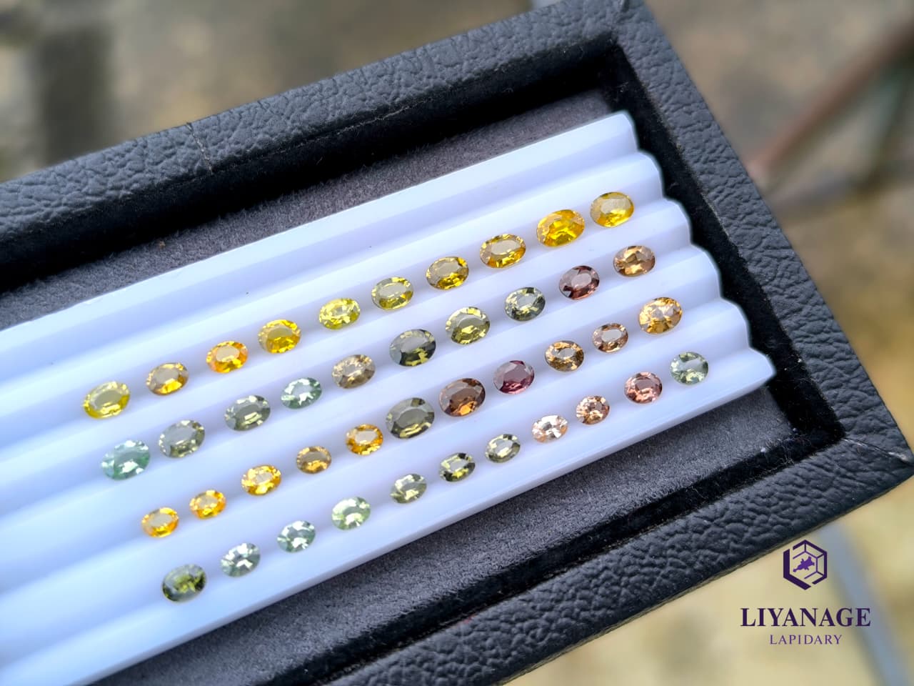Natural Mixed Color Zircon Collection – 42 pcs Faceted Parcel from Ratnapura Sri Lanka - Image 6