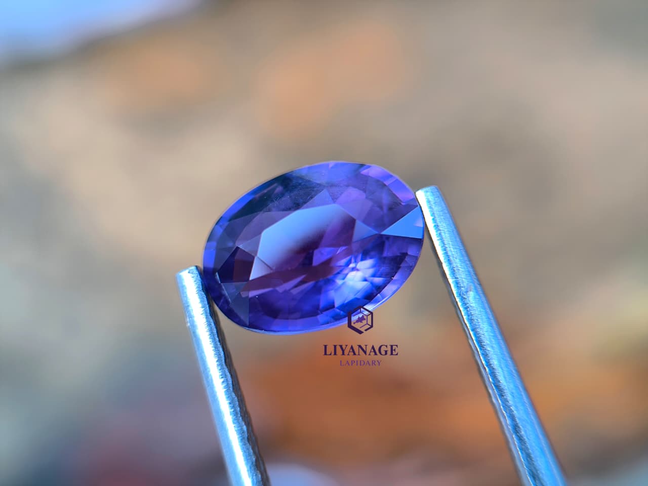 2.07 ct Natural Unheated Ceylon Purple Sapphire Oval Step Cut from Karawita, Sri Lanka - Image 6