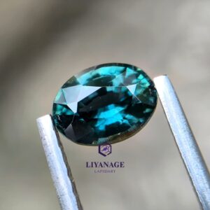1.12 ct Natural Unheated Madagascar Teal Sapphire Oval Step Cut with CSL Memo