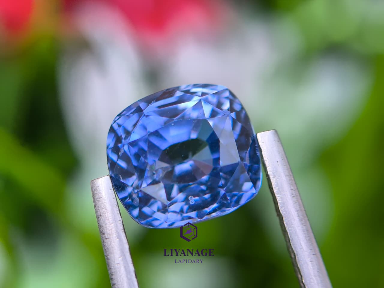2.58 ct Heated Ceylon Blue Sapphire Cushion Step Cut from Ratnapura, Sri Lanka - Image 2