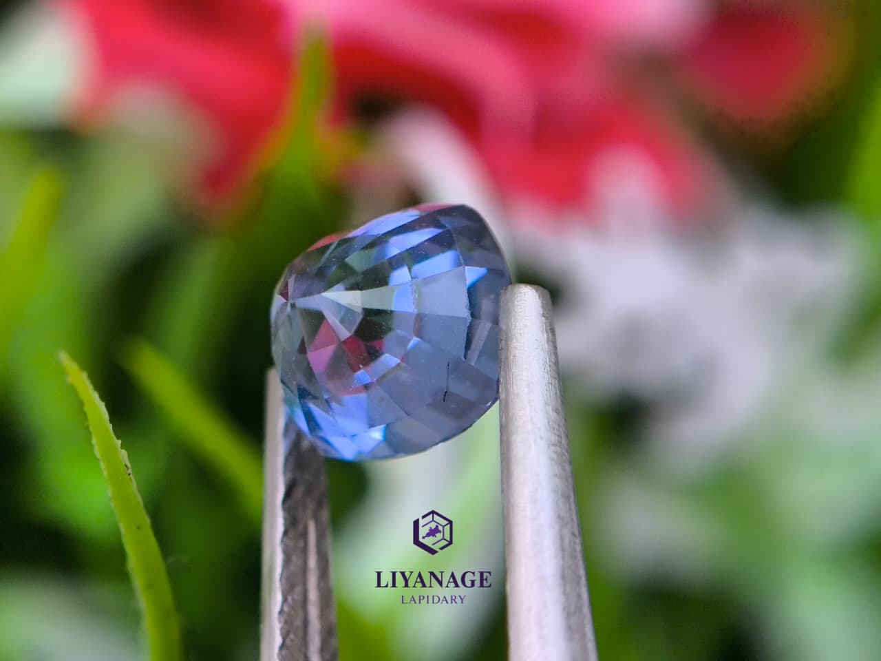 2.58 ct Heated Ceylon Blue Sapphire Cushion Step Cut from Ratnapura, Sri Lanka - Image 3