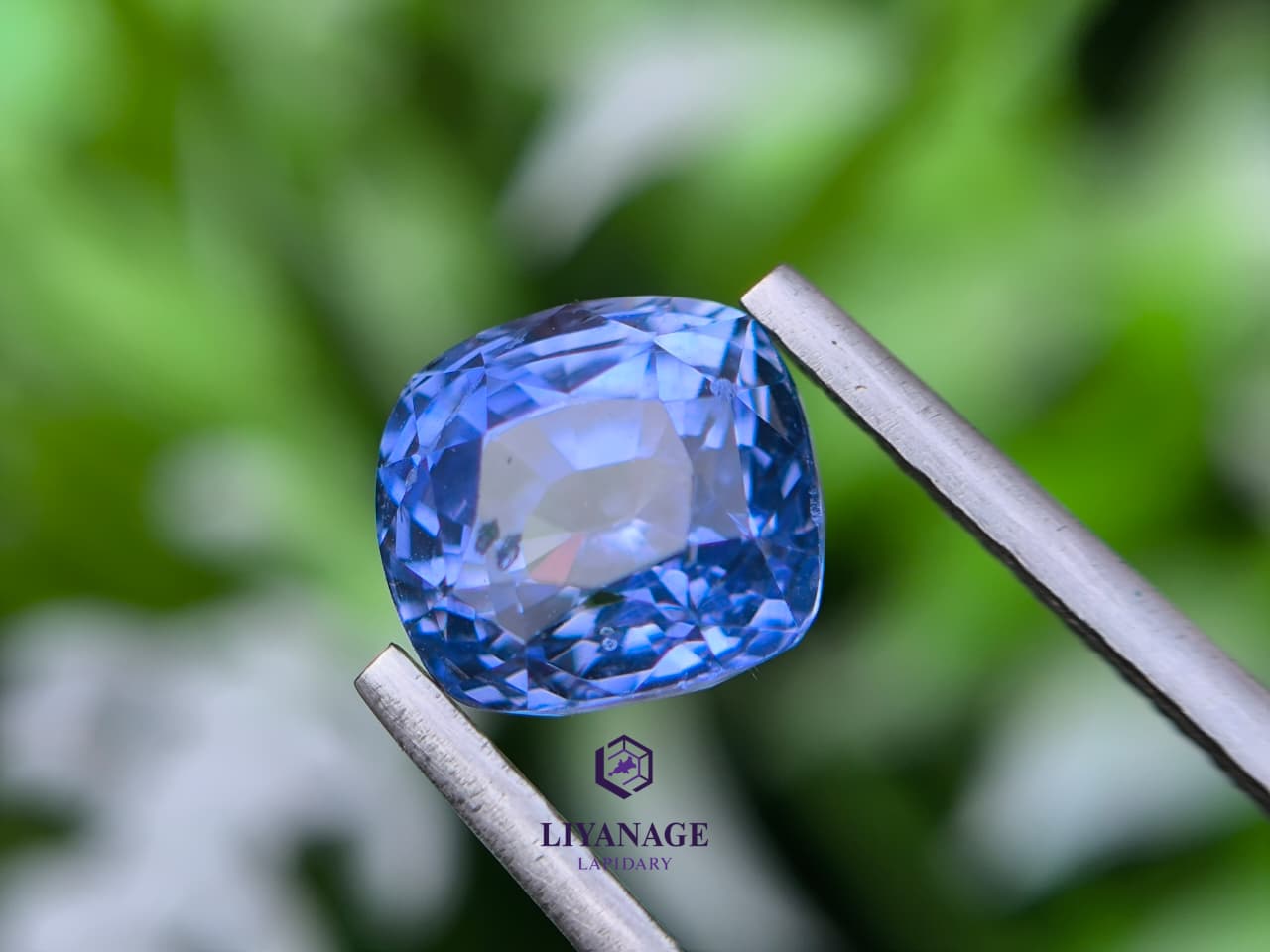 2.58 ct Heated Ceylon Blue Sapphire Cushion Step Cut from Ratnapura, Sri Lanka - Image 5