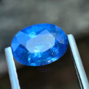 2.10 ct Natural Unheated Ceylon Blue Sapphire Oval Mixed Cut