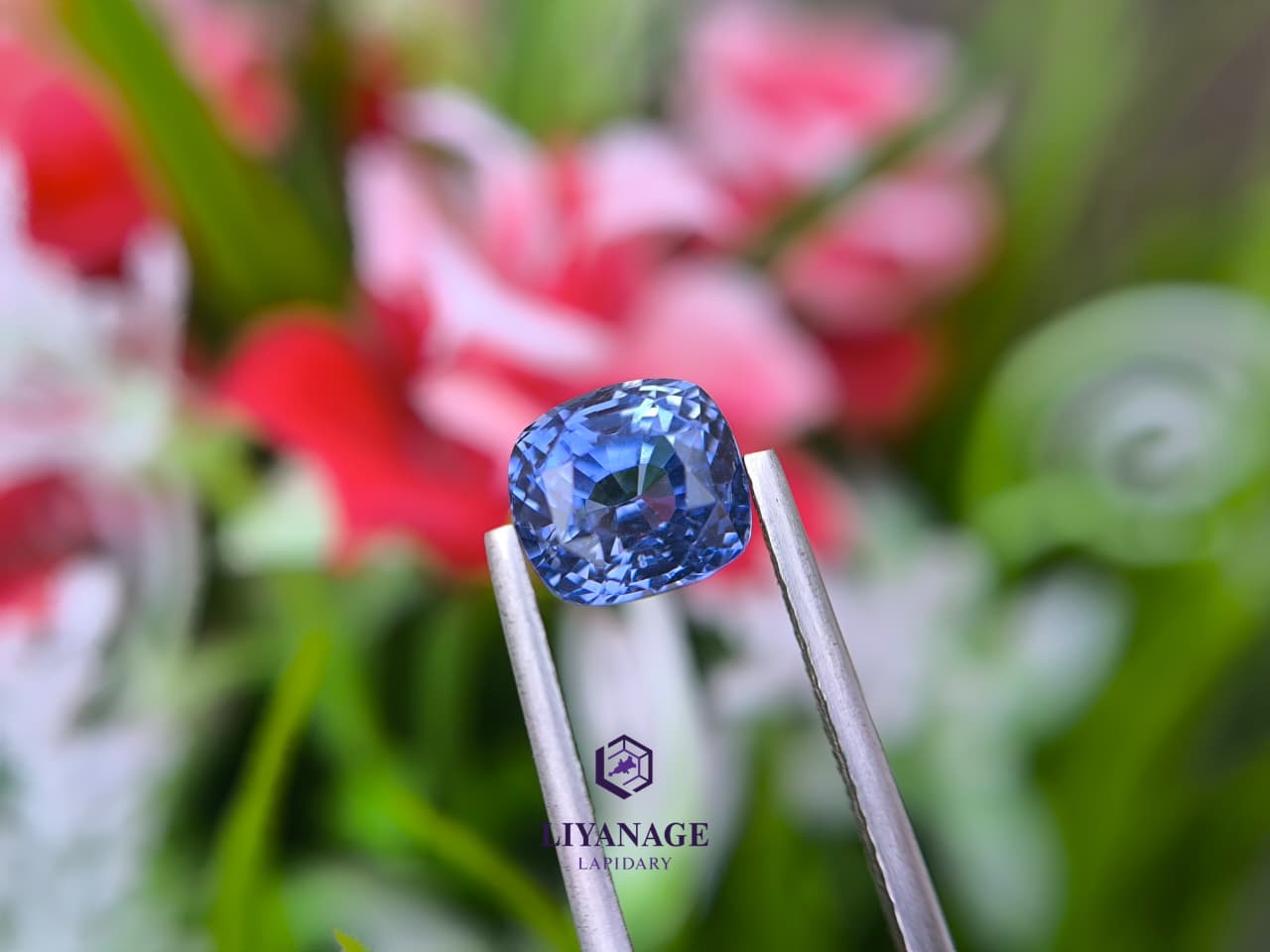 2.58 ct Heated Ceylon Blue Sapphire Cushion Step Cut from Ratnapura, Sri Lanka - Image 7