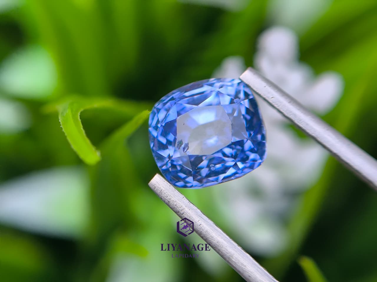 2.58 ct Heated Ceylon Blue Sapphire Cushion Step Cut from Ratnapura, Sri Lanka - Image 9
