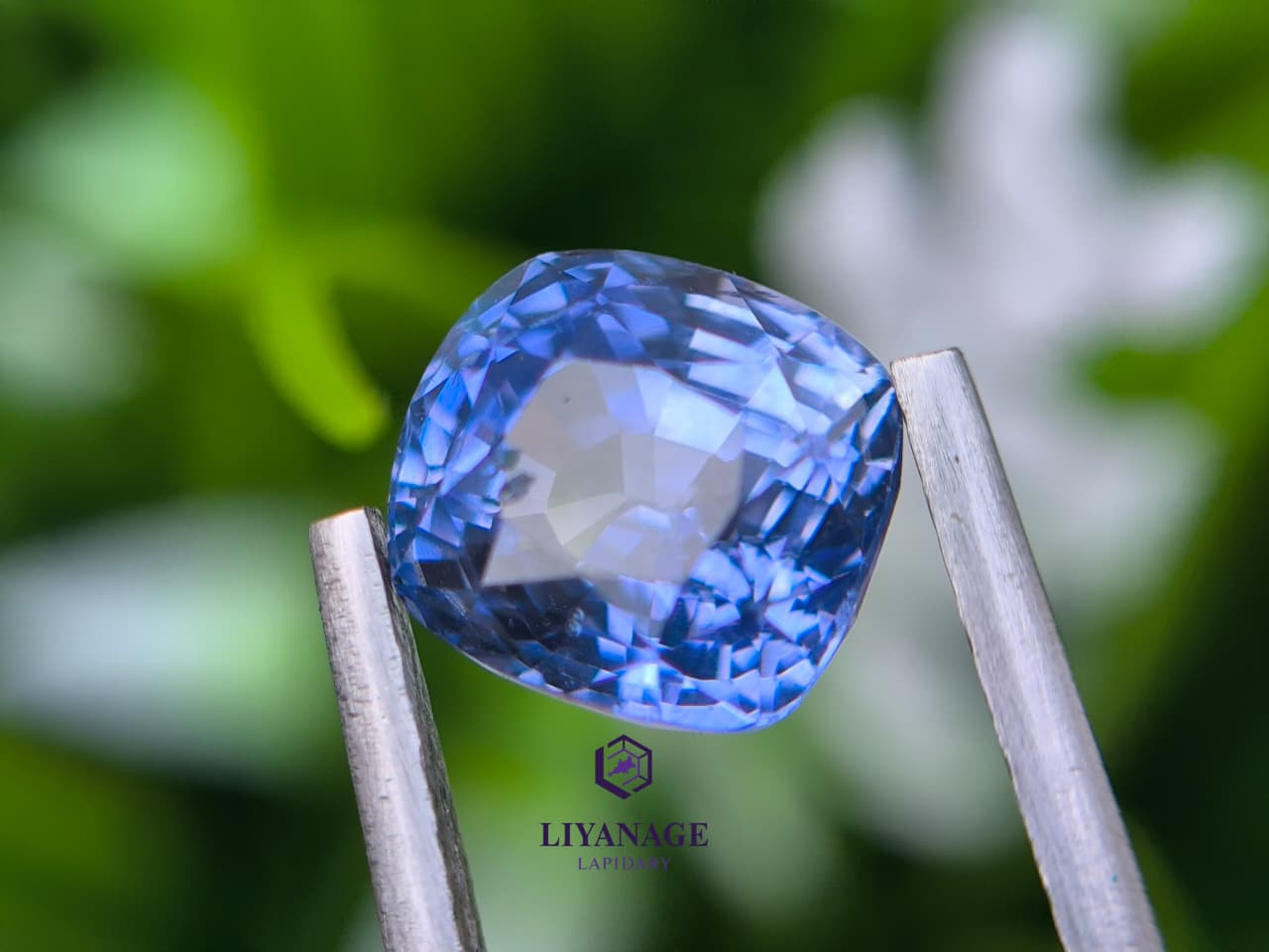 2.58 ct Heated Ceylon Blue Sapphire Cushion Step Cut from Ratnapura, Sri Lanka - Image 10