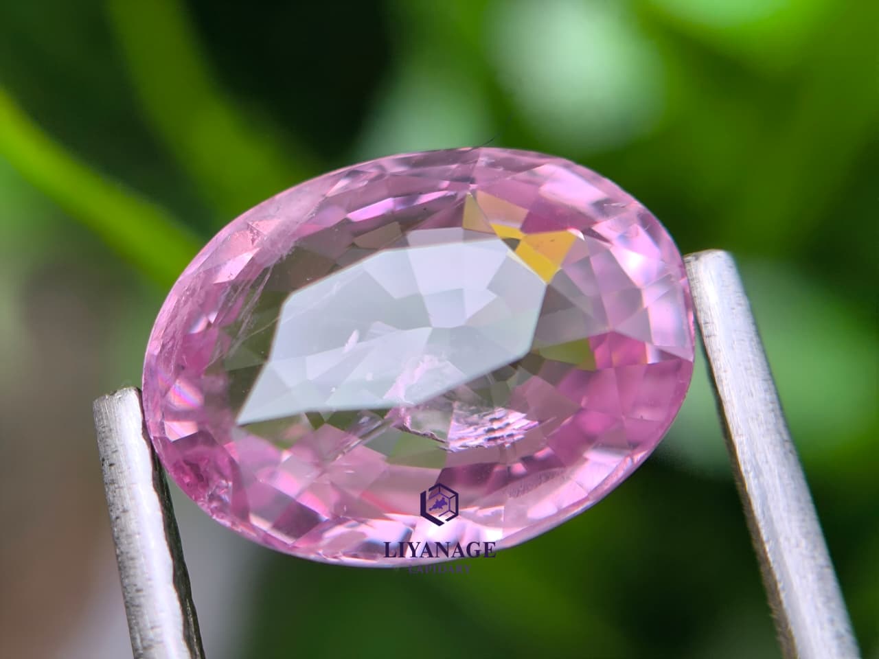 4.10 ct Natural Unheated Madagascar Pink Sapphire Oval Step Cut