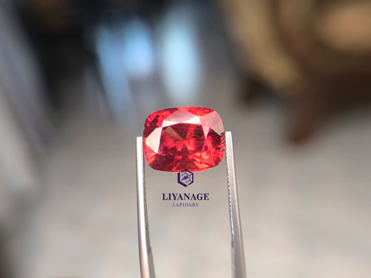 DG00803 | 8.52 ct Unheated Namibian Spessartite Garnet Cushion Cut - Image 13