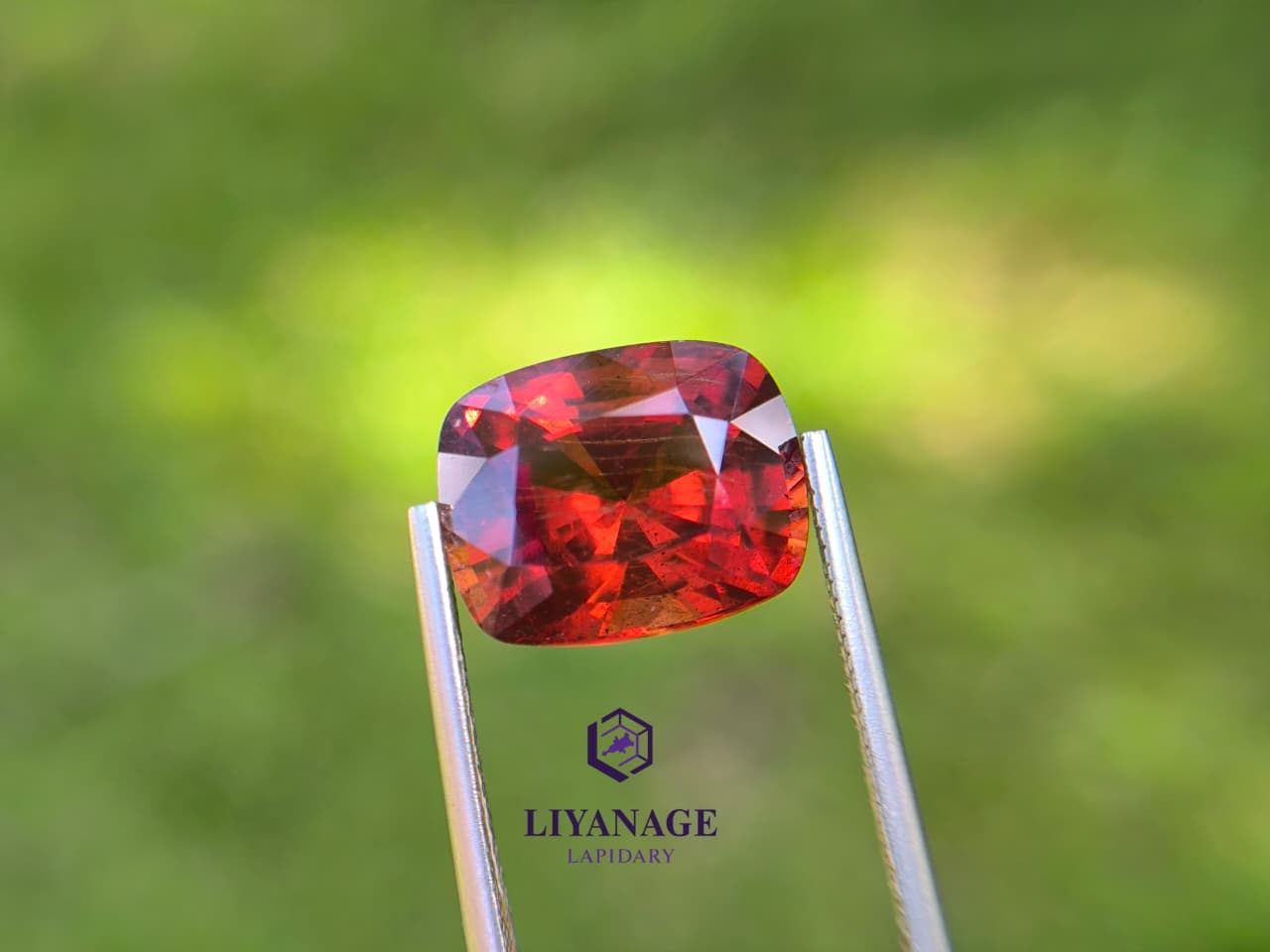 DG00803 | 8.52 ct Unheated Namibian Spessartite Garnet Cushion Cut - Image 14