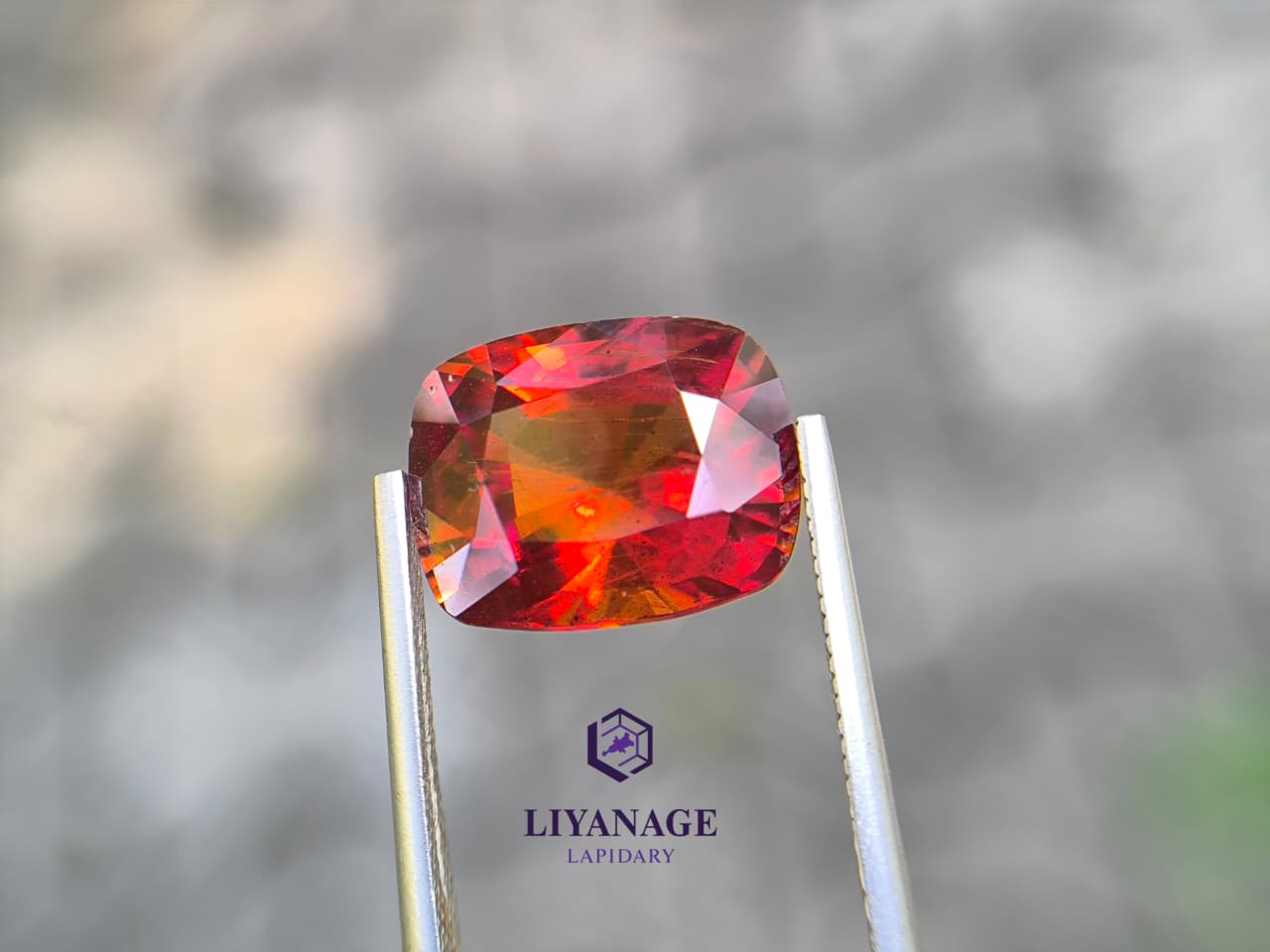 DG00803 | 8.52 ct Unheated Namibian Spessartite Garnet Cushion Cut - Image 9