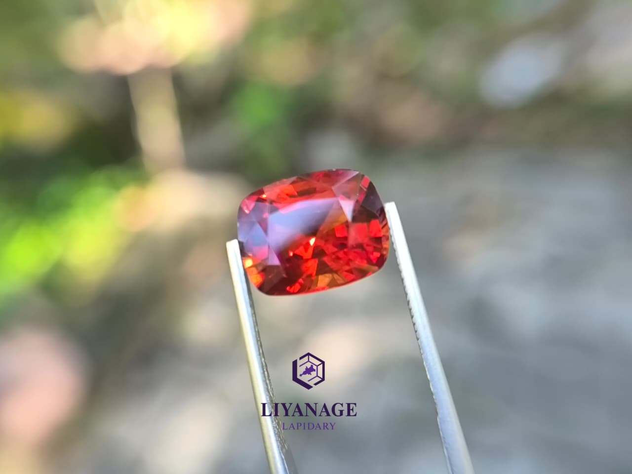 DG00803 | 8.52 ct Unheated Namibian Spessartite Garnet Cushion Cut - Image 10